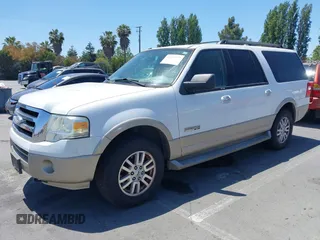 2007 Ford Expedition Max Eddie Bauer с VIN 1FMFK185X7LA55716, выставлен на аукционе IAAI как лот 42397377 с пробегом 182 487 миль миль и . История ставок и продаж доступна на DreamBid. Изображение 2.