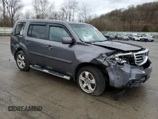 2015 Honda Pilot EX-L with VIN 5FNYF4H59FB014286, listed as a Copart auction lot 51365685 with 183,746 mi miles and Salvage Title. Bid and sale history available at carsss.com. Image 4.