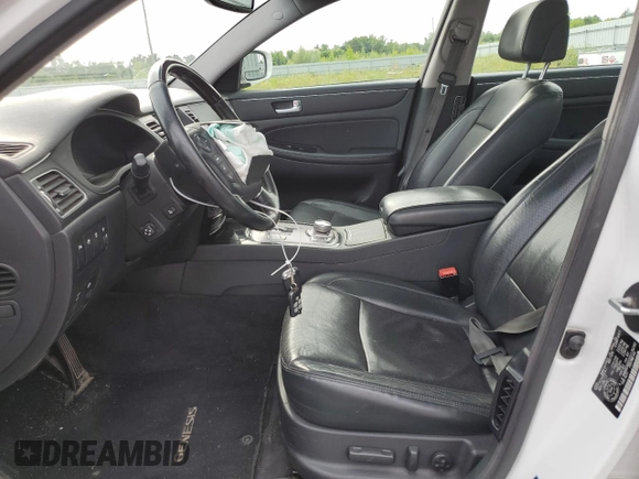 2012 Hyundai Genesis 3.8L with VIN KMHGC4DD2CU176292, listed as a Copart auction lot 65655314 with 115,196 mi miles and Salvage Title. Bid and sale history available at carsss.com. Image 7.