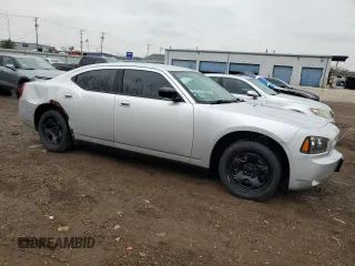 2009 Dodge Charger SE with VIN 2B3KA43V69H597265, listed as a Copart auction lot 81051594 with 0 mi miles and Salvage Title. Bid and sale history available at carsss.com. Image 4.