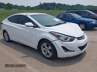 2016 Hyundai Elantra SE with VIN 5NPDH4AE3GH724824, listed as a IAAI auction lot 42377788 with 141,614 mi miles and . Bid and sale history available at DreamBid. Image 1.