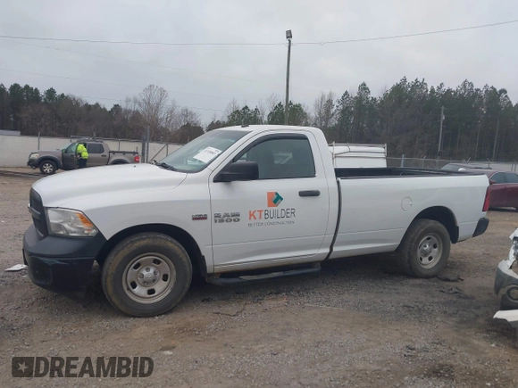 2015 Ram 1500 Tradesman with VIN 3C6JR6DT2FG596077, listed as a IAAI auction lot 41358083 with 285,445 mi miles and . Bid and sale history available at DreamBid. Image 14.