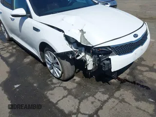 2016 Kia Optima SX Turbo with VIN 5XXGW4L26GG019985, listed as a IAAI auction lot 42174560 with 167,607 mi miles and . Bid and sale history available at DreamBid. Image 18.