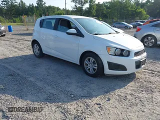 2012 Chevrolet Sonic LT with VIN 1G1JC6SH3C4104943, listed as a IAAI auction lot 42573791 with 118,316 mi miles and . Bid and sale history available at DreamBid. Image 1.