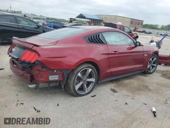 2016 Ford Mustang GT с VIN 1FA6P8CF5G5317604, выставлен на аукционе Copart как лот 54589705 с пробегом Не указан миль и Списание • Salvage title. История ставок и продаж доступна на DreamBid. Изображение 3.