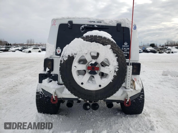 2016 Jeep Wrangler Sahara with VIN 1C4AJWBG7GL164661, listed as a Copart auction lot 89113155 with 115,854 mi miles and Clean title. Bid and sale history available at DreamBid. Image 6.