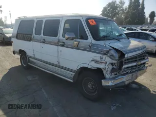 1990 Chevrolet Chevy Van z VIN 1GBEG25K0L7167885, wystawiony jako Copart lot #72575264 z przebiegiem 231 827 mil mil oraz Szkoda całkowita • Salvage title. Historia ofert i sprzedaży dostępna na DreamBid. Obrazek 4.