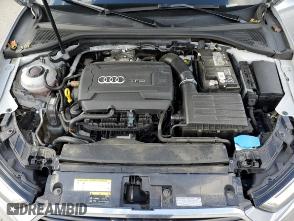 2019 Audi A3 Sedan S line Premium Plus with VIN WAUJEGFF4KA119965, listed as a Copart auction lot 74427694 with 82,712 mi miles and Salvage Title. Bid and sale history available at carsss.com. Image 11.