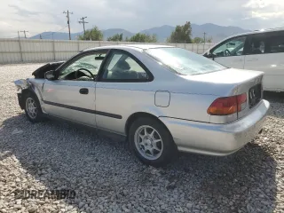 1998 Honda Civic HX with VIN 1HGEJ7123WL114255, listed as a Copart auction lot 66585544 with 251,047 mi miles and Clean Title. Bid and sale history available at carsss.com. Image 2.