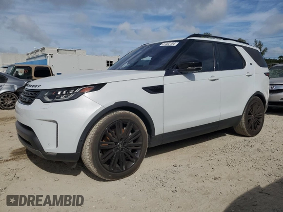2018 Land Rover Discovery HSE Luxury with VIN SALRT2RV3JA077216, listed as a Copart auction lot 37302194 with 53,579 mi miles. Bid and sale history available at carsss.com. Image 1.