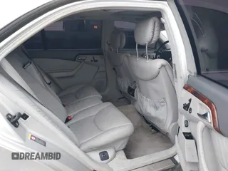 2002 Mercedes-Benz S-Class 5.0L with VIN WDBNG75J12A246997, listed as a IAAI auction lot 41566423 with 181,940 mi miles. Bid and sale history available at carsss.com. Image 8.