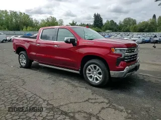2024 Chevrolet Silverado 1500 LTZ with VIN 1GCUDGED8RZ133141, listed as a Copart auction lot 73213644 with 6,352 mi miles and Salvage Title. Bid and sale history available at DreamBid. Image 11.