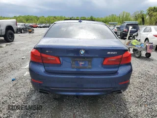2018 BMW 5 Series 540i xDrive with VIN WBAJE7C52JWC56080, listed as a Copart auction lot 53043545 with 90,975 mi miles and Clean Title. Bid and sale history available at carsss.com. Image 6.