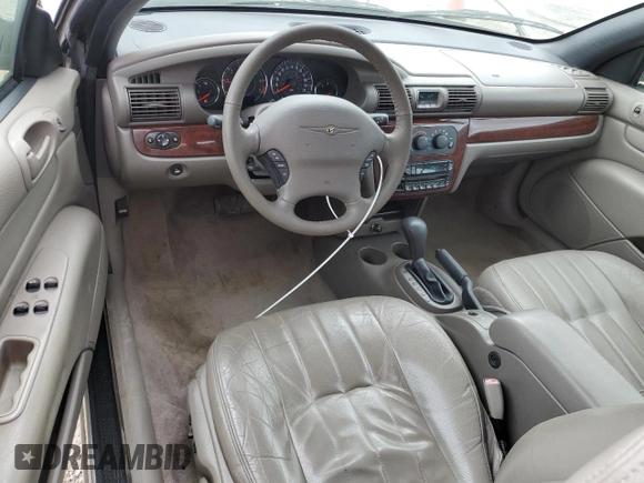 2003 Chrysler Sebring with VIN 1C3EL55T73N594272, listed as a Copart auction lot 47824825 with 109,040 mi miles and Salvage Title. Bid and sale history available at DreamBid. Image 8.