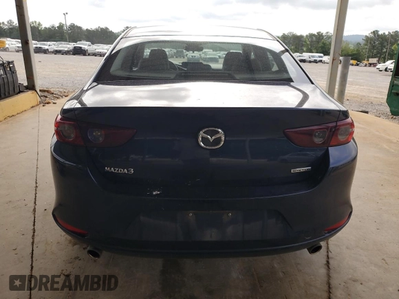2021 Mazda 3 Preferred with VIN JM1BPACL7M1339435, listed as a Copart auction lot 56660805 with 99,550 mi miles and Salvage Title. Bid and sale history available at DreamBid. Image 6.