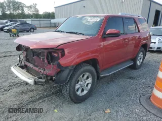 2016 Toyota 4Runner Limited with VIN JTEBU5JR0G5326980, listed as a Copart auction lot 55829145 with 218,910 mi miles and Salvage title. Bid and sale history available at DreamBid. Image 1.