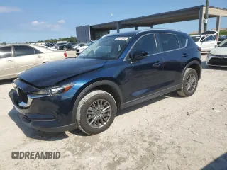 2020 Mazda CX-5 Touring z VIN JM3KFACM3L0849952, wystawiony jako Copart lot #57012845 z przebiegiem 54 228 mil mil oraz Szkoda całkowita • Salvage title. Historia ofert i sprzedaży dostępna na DreamBid. Obrazek 1.