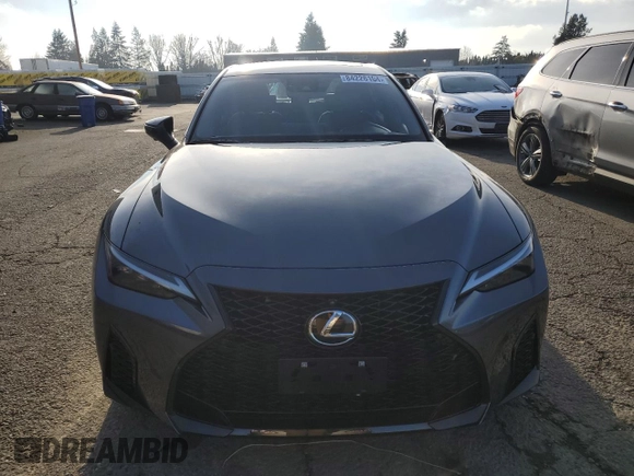 2024 Lexus IS 350 F Sport with VIN JTHGZ1E29R5033467, listed as a Copart auction lot 84226104 with 6,999 mi miles and Salvage title. Bid and sale history available at DreamBid. Image 5.