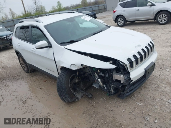 2014 Jeep Cherokee Latitude with VIN 1C4PJMCSXEW150735, listed as a IAAI auction lot 42020944 with 76,303 mi miles and . Bid and sale history available at carsss.com. Image 1.