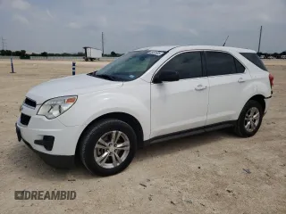 2012 Chevrolet Equinox LS with VIN 2GNALBEK7C6157691, listed as a Copart auction lot 55491925 with 130,317 mi miles and Salvage Title. Bid and sale history available at DreamBid. Image 1.