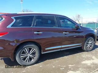 2013 Infiniti JX35 z VIN 5N1AL0MM4DC345105, wystawiony jako IAAI lot #41741937 z przebiegiem 76 332 mil mil oraz . Historia ofert i sprzedaży dostępna na DreamBid. Obrazek 6.