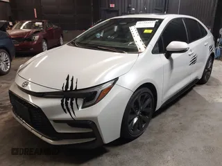 2023 Toyota Corolla SE with VIN 5YFP4MCE0PP151910, listed as a IAAI auction lot 41732551 with 27,525 mi miles and . Bid and sale history available at DreamBid. Image 18.