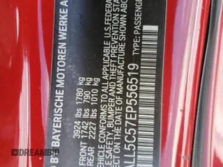 2014 BMW Z4 sDrive28i with VIN WBALL5C57EP556519, listed as a Copart auction lot 88090055 with 124,767 mi miles and Salvage Title. Bid and sale history available at carsss.com. Image 12.