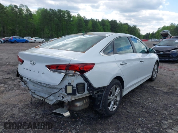 2018 Hyundai Sonata Limited with VIN 5NPE34AF9JH624049, listed as a IAAI auction lot 41977082 with 43,040 mi miles. Bid and sale history available at carsss.com. Image 4.