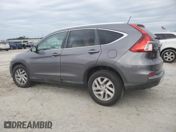 2015 Honda CR-V EX-L with VIN 2HKRM4H78FH666992, listed as a Copart auction lot 42400585 with 155,445 mi miles and Salvage Title. Bid and sale history available at carsss.com. Image 2.
