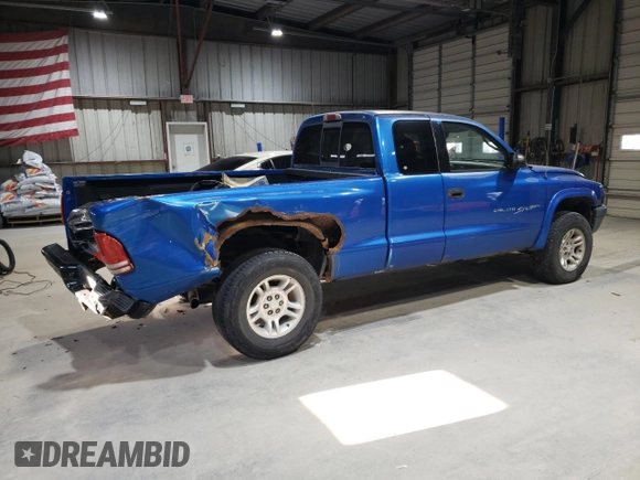 2001 Dodge Dakota Sport with VIN 1B7GG22N51S186848, listed as a Copart auction lot 50710615 with 209,517 mi miles and Salvage Title. Bid and sale history available at carsss.com. Image 3.