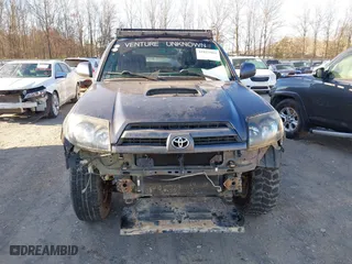 2005 Toyota 4Runner SR5 with VIN JTEBU14R358031145, listed as a IAAI auction lot 41827063 with 181,982 mi miles. Bid and sale history available at carsss.com. Image 6.