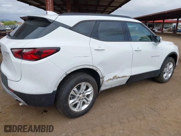 2022 Chevrolet Blazer LT с VIN 3GNKBCR43NS115080, выставлен на аукционе IAAI как лот 42193840 с пробегом 56 067 миль миль и . История ставок и продаж доступна на DreamBid. Изображение 6.