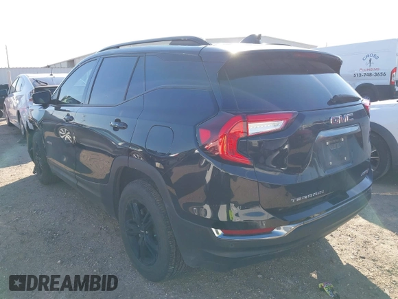 2022 GMC Terrain AT4 with VIN 3GKALYEV5NL291138, listed as a IAAI auction lot 41034515 with 60,289 mi miles. Bid and sale history available at carsss.com. Image 3.