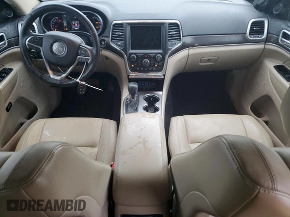 2018 Jeep Grand Cherokee Limited with VIN 1C4RJFBG6JC378311, listed as a Copart auction lot 53824985 with 96,596 mi miles and Salvage Title. Bid and sale history available at DreamBid. Image 8.