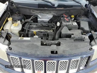 2014 Jeep Compass Latitude with VIN 1C4NJCEB5ED692156, listed as a Copart auction lot 53433385 with 124,348 mi miles and Salvage Title. Bid and sale history available at carsss.com. Image 12.