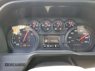 2021 Chevrolet Silverado 1500 Custom Trail Boss with VIN 1GCPYCEF3MZ352934, listed as a Copart auction lot 48747415 with 56,017 mi miles and Salvage Title. Bid and sale history available at DreamBid. Image 9.