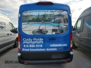 2022 Ford Transit Cargo with VIN 1FTBR1C88NKA45298, listed as a Copart auction lot 75496034 with Not Provided miles and Salvage Title. Bid and sale history available at DreamBid. Image 6.
