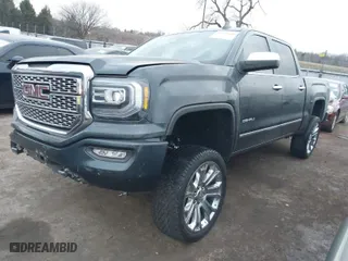 2018 GMC Sierra 1500 Denali with VIN 3GTU2PEJ8JG571593, listed as a IAAI auction lot 41169420 with 98,501 mi miles. Bid and sale history available at carsss.com. Image 2.
