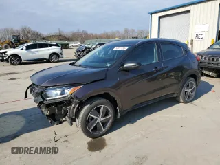 2021 Honda HR-V EX with VIN 3CZRU6H54MM726200, listed as a Copart auction lot 50917655 with 35,893 mi miles and Salvage Title. Bid and sale history available at carsss.com. Image 1.