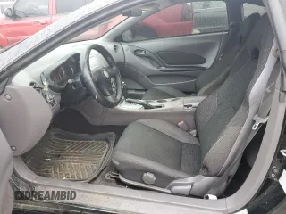 2000 Toyota Celica GT with VIN JTDDR32T9Y0063335, listed as a Copart auction lot 46152355 with 205,710 mi miles and Salvage Title. Bid and sale history available at carsss.com. Image 7.