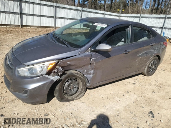 2015 Hyundai Accent GLS with VIN KMHCT4AE7FU839694, listed as a Copart auction lot 47305095 with 140,715 mi miles and Salvage Title. Bid and sale history available at DreamBid. Image 1.