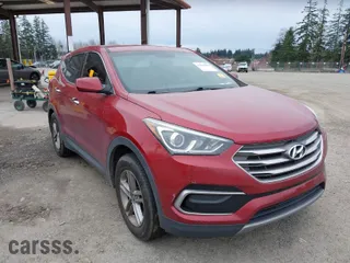 2017 Hyundai Santa Fe Sport 2.4L with VIN 5XYZTDLB5HG439414, listed as a IAAI auction lot 41836050 with NaN miles. Bid and sale history available at carsss.com. Image 1.