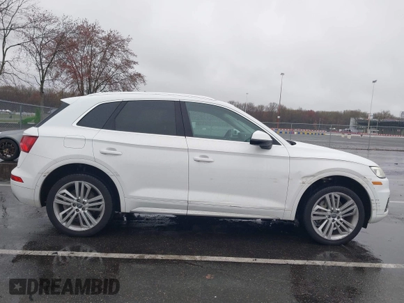 2018 Audi Q5 Premium Plus with VIN WA1BNAFY2J2111095, listed as a IAAI auction lot 41977544 with 107,852 mi miles. Bid and sale history available at carsss.com. Image 13.