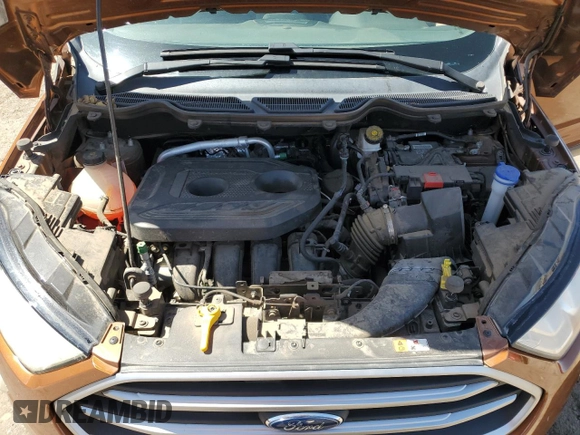 2018 Ford EcoSport SE z VIN MAJ6P1UL5JC197091, wystawiony jako Copart lot #56600885 z przebiegiem 38 959 mil mil oraz Szkoda całkowita • Salvage title. Historia ofert i sprzedaży dostępna na DreamBid. Obrazek 11.