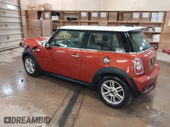 2011 MINI Hardtop S with VIN WMWSV3C52BTY13177, listed as a IAAI auction lot 41859894 with 92,168 mi miles and . Bid and sale history available at DreamBid. Image 3.