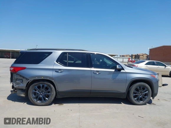 2020 Chevrolet Traverse RS with VIN 1GNERJKW0LJ267972, listed as a IAAI auction lot 42232129 with 163,182 mi miles and . Bid and sale history available at DreamBid. Image 14.
