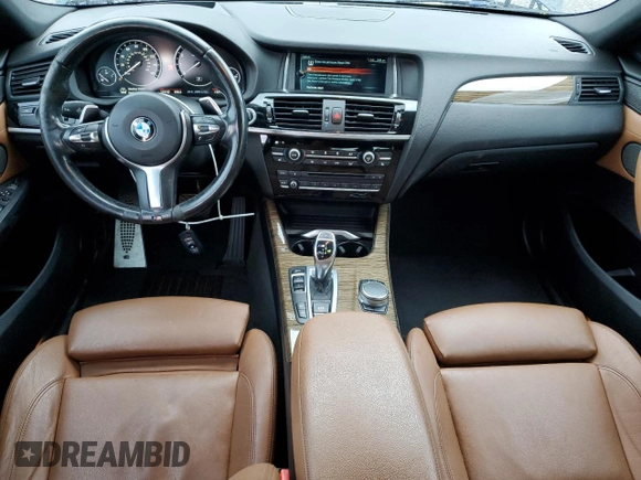 2017 BMW X4 M40i с VIN 5UXXW7C59H0U25188, выставлен на аукционе Copart как лот 55333595 с пробегом 110 747 миль миль и Списание • Salvage title. История ставок и продаж доступна на DreamBid. Изображение 8.