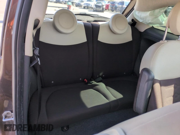 2013 FIAT 500 Pop with VIN 3C3CFFAR4DT714691, listed as a Copart auction lot 53346175 with 83,256 mi miles and Salvage Title. Bid and sale history available at carsss.com. Image 10.