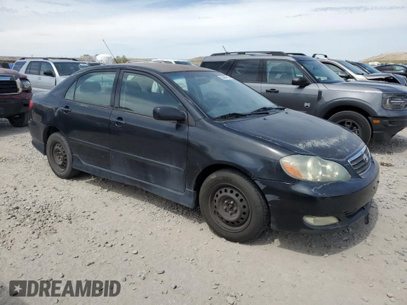 2006 Toyota Corolla CE with VIN 1NXBR32E76Z703309, listed as a Copart auction lot 53404815 with 296,892 mi miles and Clean Title. Bid and sale history available at DreamBid. Image 4.