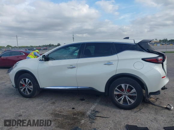 2022 Nissan Murano S z VIN 5N1AZ2ASXNC121965, wystawiony jako IAAI lot #42070134 z przebiegiem 26 019 mil mil oraz . Historia ofert i sprzedaży dostępna na DreamBid. Obrazek 15.